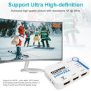 NÖRDIC HDMI Switch 3 to 1 support for 4K 30Hz Full HD1080P 3D ARC 10,2Gbps