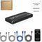NÖRDIC HDMI Switch 3 to 1 with Video Capture Card HDMI2.0 4K60Hz USB3.1 Microphone and Audio out HDMI Signal Loop Out HDR HDCP2.2 EDID RGB8: 8: 8