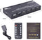 NÖRDIC HDMI Switch 4 to 1 with 7.1 audio extractor ARC SPDIF stereo 3.5mm audio 4K60hz HDCP2.2 3D HDR10 18Gbps