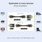 NÖRDIC HDMI adapter male to female 8K60Hz 4K120Hz Dynamic HDR 48Gbps eARC