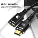 NÖRDIC HDMI extension cable 1.5m 8K60Hz 4K144 HDMI 2.1 48Gbps Ultra High Speed HDMI