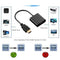 NÖRDIC HDMI till VGA adapter 10cm kabel