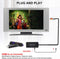 NÖRDIC HDMI to AV 3xRCA CVBS composite video adapter with audio, resolution up to 1080p 1m
