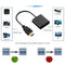 NÖRDIC HDMI to VGA adapter cable 10cm