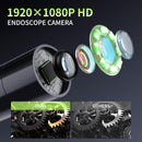 NÖRDIC Industrial Endoscope Camera with 8 LED Lights 1080P 4.3-inch IPS Screen, IP67 Waterproof Cable 5m 8mm