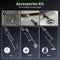 NÖRDIC Industrial Endoscope Camera with 8 LED Lights 1080P 4.3-inch IPS Screen, IP67 Waterproof Cable 5m 8mm