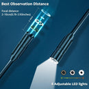 NÖRDIC Industrial endoscope camera 4.3" screen with 8 LED lights, cable 5m 8mm, IP67 Waterproof camera