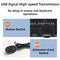 NÖRDIC KVM Switch 2 PC to 1 DisplayPort 1.2 4K60Hz and 4x USB Port HDCP 2.2