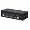 NÖRDIC KVM Switch 2 PC to 1 DisplayPort 1.2 4K60Hz and 4x USB Port HDCP 2.2