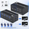 NÖRDIC KVM Switch 4 to 2 HDMI 2.1 8K@60Hz 4K@120Hz 4xUSB-A