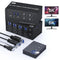 NÖRDIC KVM Switch 4 to 2 HDMI 2.1 8K@60Hz 4K@120Hz 4xUSB-A