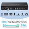 NÖRDIC KVM Switch 4 to 2 HDMI 4K60Hz USB3.0