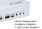 NÖRDIC KVM Switch 4xPC to 1xHDMI 4K 60Hz Quad Multi-Viewer with 4xUSB-A