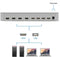NÖRDIC KVM Switch 4xPC to 1xHDMI 4K 60Hz Quad Multi-Viewer with 4xUSB-A