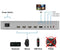NÖRDIC KVM Switch 4xPC to 1xHDMI 4K 60Hz Quad Multi-Viewer with 4xUSB-A