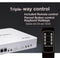 NÖRDIC KVM Switch 4xPC to 2xHDMI 4K 60Hz 3D Stereo Audio and S/PDIF