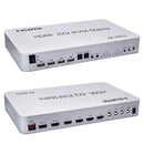 NÖRDIC KVM Switch 4xPC to 2xHDMI 4K 60Hz 3D Stereo Audio and S/PDIF