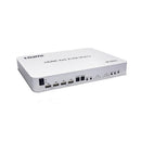 NÖRDIC KVM Switch 4xPC to 2xHDMI 4K 60Hz 3D Stereo Audio and S/PDIF