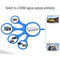 NÖRDIC KVM Switch 4xPC to 2xHDMI 4K 60Hz 3D Stereo Audio and S/PDIF