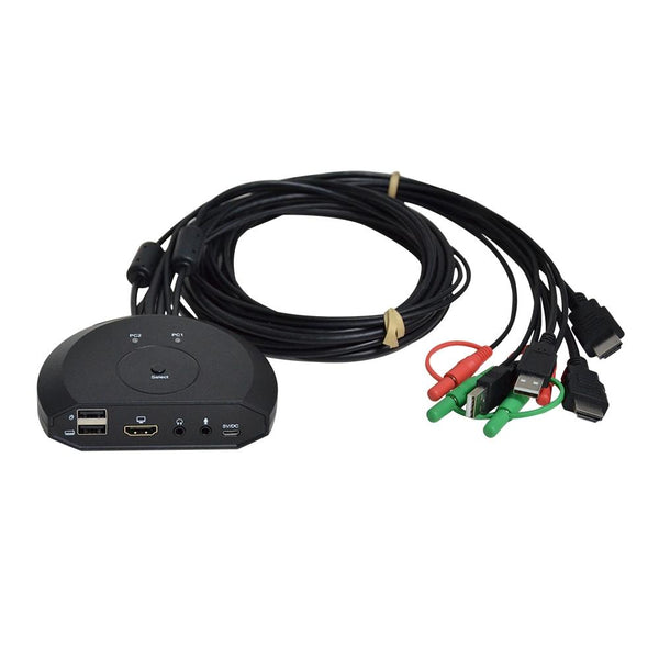 NÖRDIC KVM switch 2 to 1 HDMI 2.0 4K60Hz