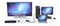 NÖRDIC KVM switch 2 to 1 USB-C & HDMI 4K60Hz 2xUSB-A