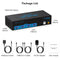 NÖRDIC KVM switch 2 to 2 HDMI to HDMI, 8K60Hz/4K120Hz, 4x USB-A