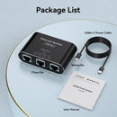 NÖRDIC LAN Splitter 1 to 4 1000 Mbps Gigabit Ethernet for computer, laptop, switch, hub, router, digital TV