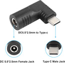 NÖRDIC Laptop adapter USB-C to DC 5.5x2.5mm 65W