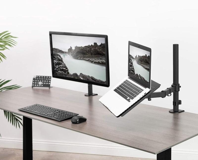 NÖRDIC Laptop holder desk mount for laptop up to 17 inches