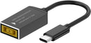 NÖRDIC Lenovo Square Yellow to USB-C Adapter 17cm 65W