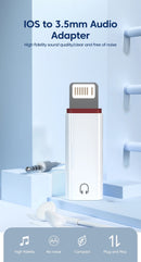 NÖRDIC Lightning Audio Adapter Non MFI