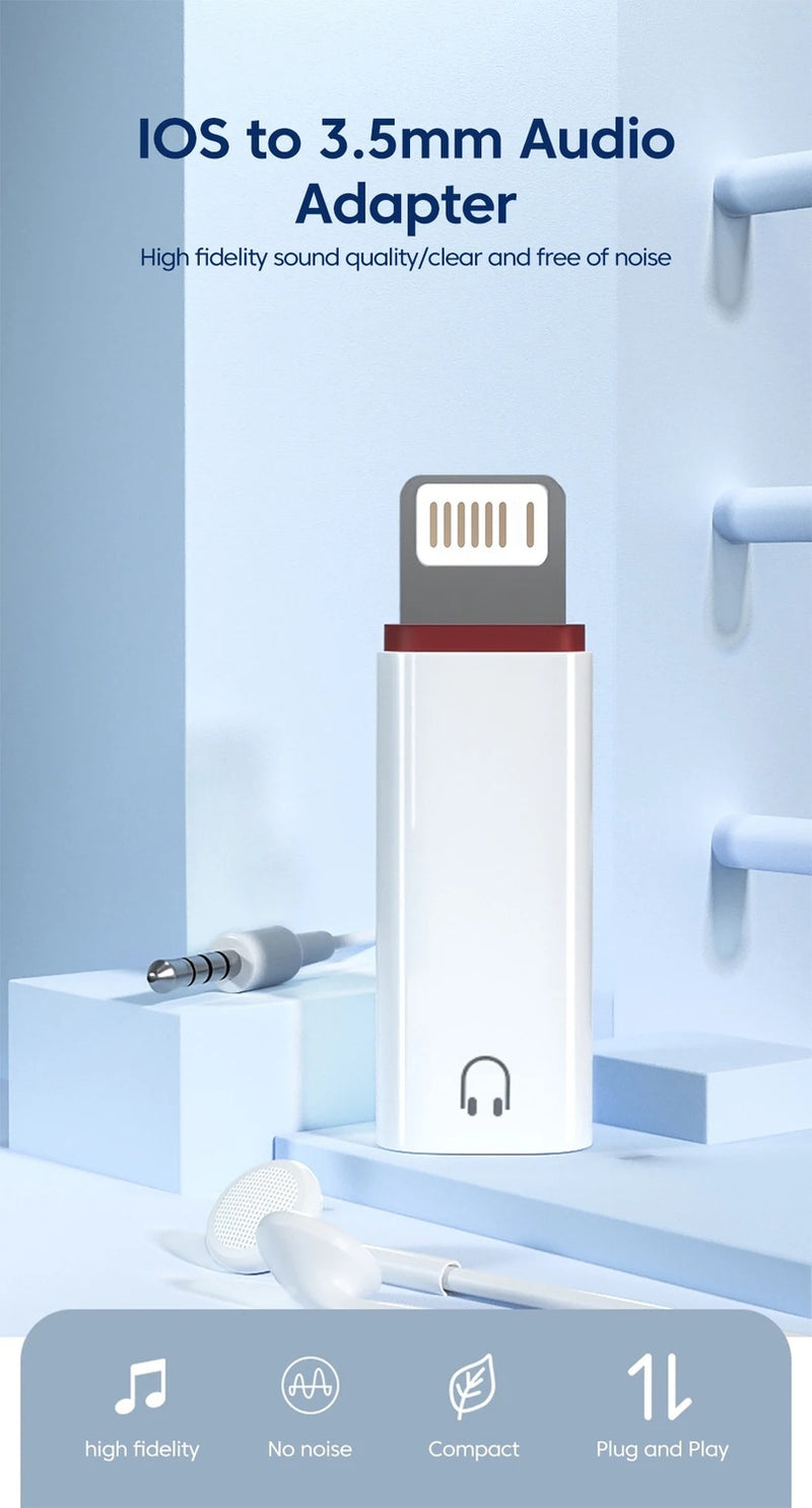 NÖRDIC Lightning Audio Adapter Non MFI