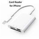 NÖRDIC Lightning Card Reader 2 Slot SD, MicroSD 1xLightning charging UHS-I