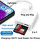 NÖRDIC Lightning Card Reader 2 Slot SD, MicroSD 1xLightning charging UHS-I