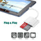 NÖRDIC Lightning Card Reader 2 Slot SD, MicroSD 1xLightning charging UHS-I