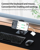 NÖRDIC Lightning Card Reader 2 Slot SD, MicroSD 3xUSB-A 1xLightning Charging UHS-I
