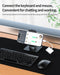 NÖRDIC Lightning Card Reader 2 Slot SD, MicroSD 3xUSB-A 1xLightning Charging UHS-I