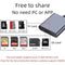 NÖRDIC Lightning Card Reader 2 Slot SD, MicroSD UHS-I