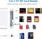 NÖRDIC Lightning Card Reader 3 Slot CF, SD, MicroSD UHS-I