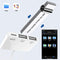 NÖRDIC Lightning adapter 1 to 3 ports 2xUSB A port and 1x Lightning port for charging