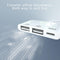 NÖRDIC Lightning adapter 1 to 3 ports 2xUSB A port and 1x Lightning port for charging