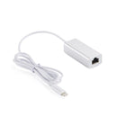 NÖRDIC Lightning (non MFIs) to the 10/100 Ethernet Network Adapter 10cm white