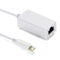NÖRDIC Lightning (non MFIs) to the 10/100 Ethernet Network Adapter 10cm white