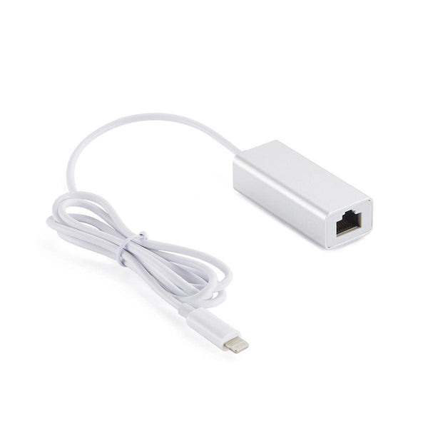 NÖRDIC Lightning (non MFI) to 10/100Mbps Ethernet Network Adapter 1m white