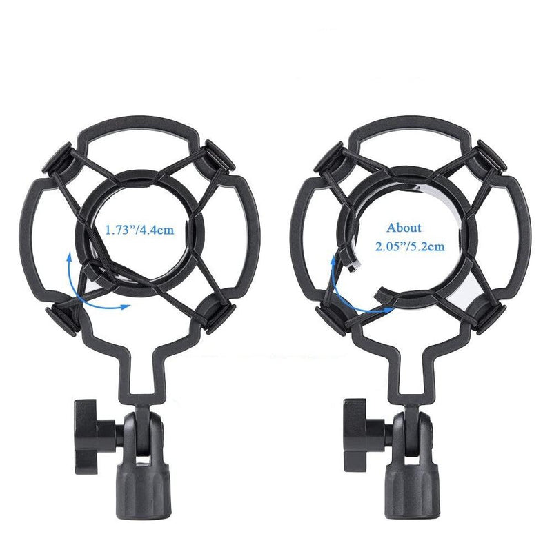 NÖRDIC Microphone Stand for table mounting is also suitable for the Blue Yeti and Blue Snowball 5/8 inch adapter boom
