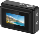 NÖRDIC mini digital camera with keychain, tiny pixel HD 1080p retro 0.96" screen
