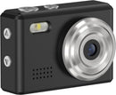NÖRDIC mini digital camera with keychain, tiny pixel HD 1080p retro 0.96" screen