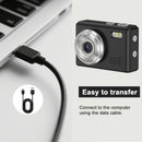 NÖRDIC mini digital camera with keychain, tiny pixel HD 1080p retro 0.96" screen