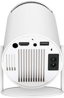 NÖRDIC Mini Portable Projector – 720p HD Support, Android 11, WiFi 6, BT 5.0, 180° Rotation, Home Theater Projector