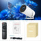 NÖRDIC Mini Portable Projector – 720p HD Support, Android 11, WiFi 6, BT 5.0, 180° Rotation, Home Theater Projector